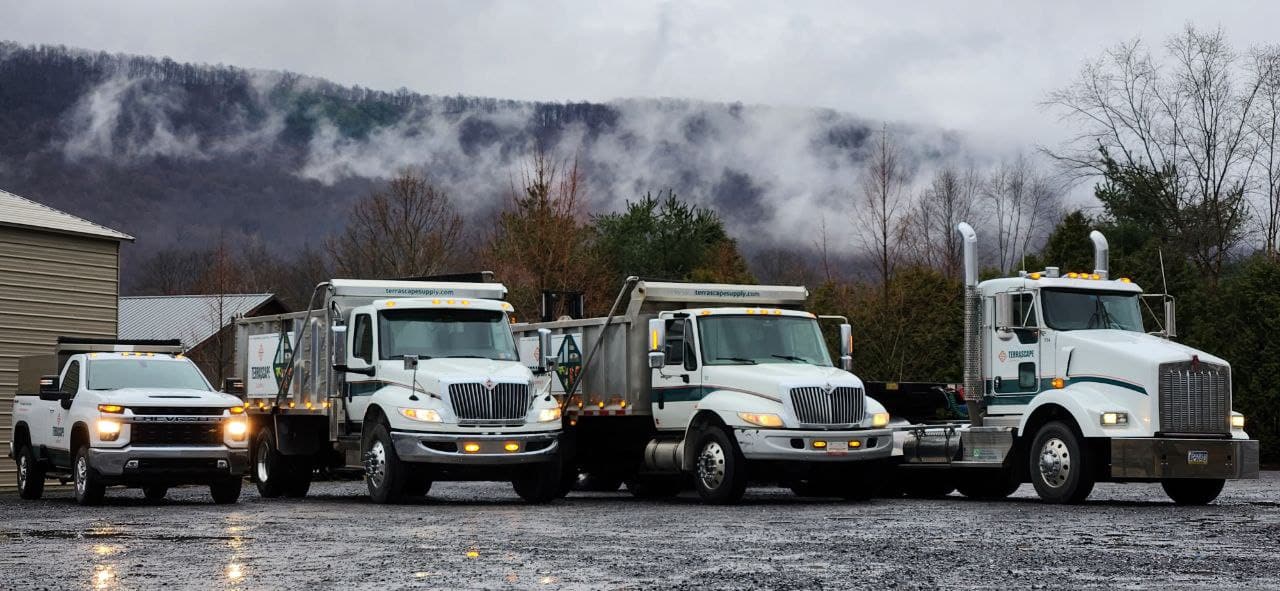 Terrascape Supply delivery trucks