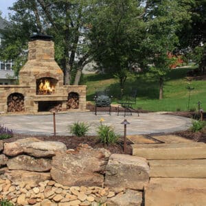 Semco has a wide variety of flagstone, boulders, edging, steps, decorative gravels & mulches, retaining walls, pavers, outdoor living, fire pits, fire places, and building stone.